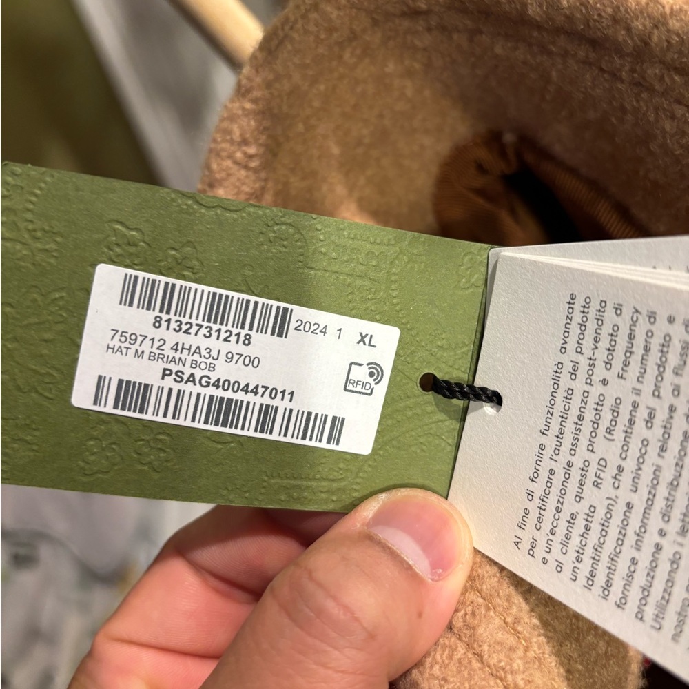 Gucci Camel Wool Bucket Hat - Picture 7 of 8